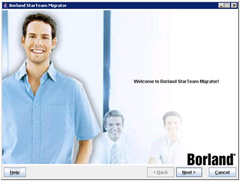 Borland StarTeam Migrator GUI